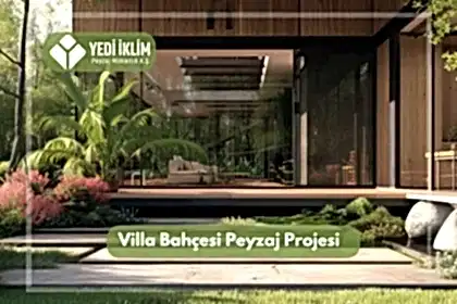 Villa Bahçesi Peyzaj Projesi