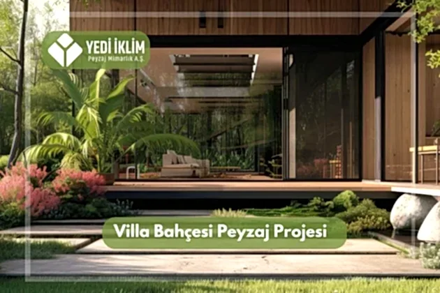 Villa Bahçesi Peyzaj Projesi