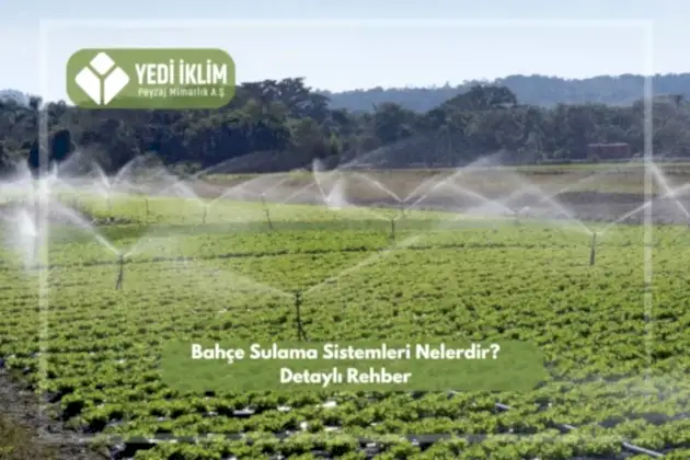 Bahçe Sulama Sistemleri Nelerdir? Detaylı Rehber