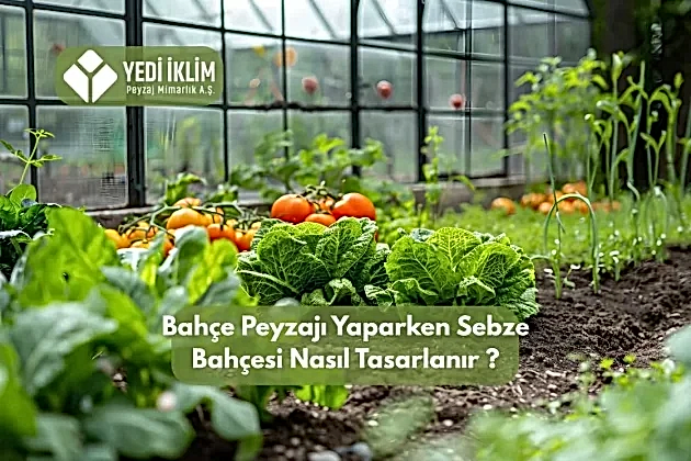 Bahçe Peyzajı Yaparken Sebze Bahçesi Nasıl Tasarlanır?