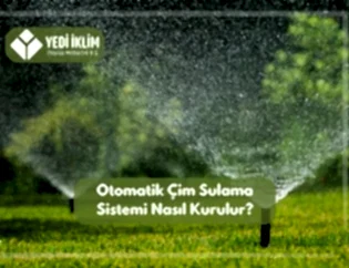 Otomatik Çim Sulama Sistemi Nasıl Kurulur?