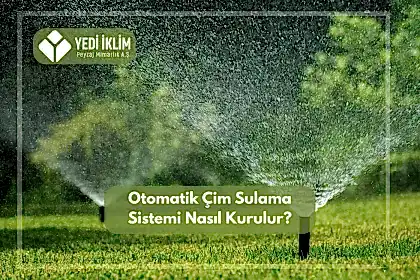 Otomatik Çim Sulama Sistemi Nasıl Kurulur?