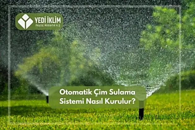 Otomatik Çim Sulama Sistemi Nasıl Kurulur?